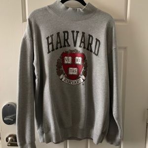 Harvard mock neck sweatshirt